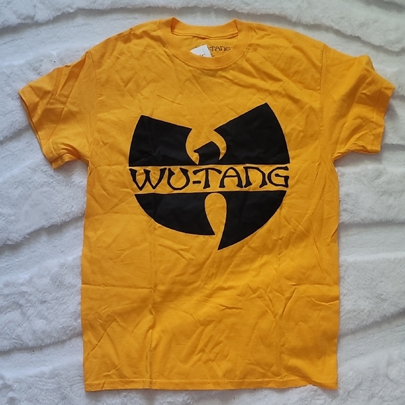 Wu Tang Other - Wu-Tang Clan Yellow Graphic Tee T Shirt
